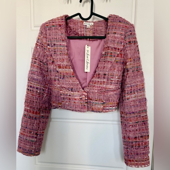 FOR LOVE & LEMONS
Celine Cropped Blazer - Picture 8 of 10